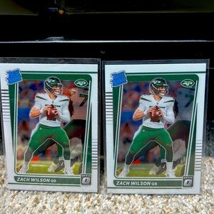 2021 panini optic Zack Wilson rookie